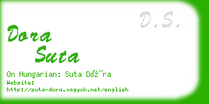 dora suta business card